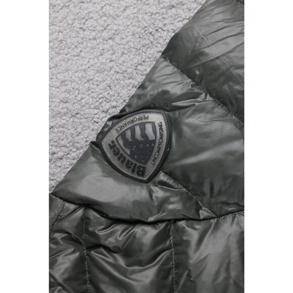 Blauer Jacket Mens 3XL Green Down Quilted Puffer Coat - Picture 7 of 9